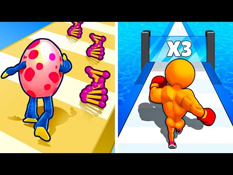 Monster Egg  vs Level Up Runner  |⭐✅❤️✅⭐| All Level Gameplay Android iOS XZ3522