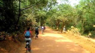 preview picture of video 'Biking around Auroville'