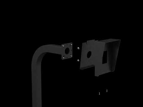 Push button hood, outdoor card reader cover, exterior card reader cover, weather shroud for card reader, rain guard for card reader, sun shield card reader, protective covering, canopy, anti-theft cover