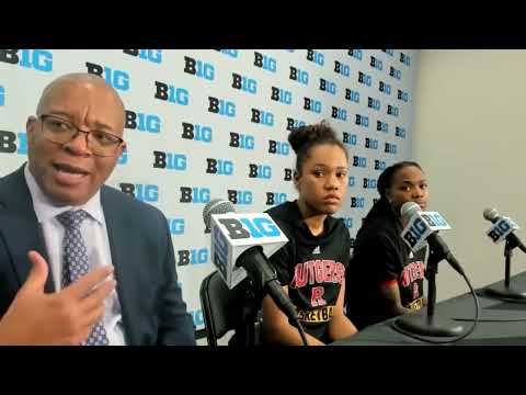 Rutgers Women's Basketball Postgame Press Conference - Big Ten Tournament First Round