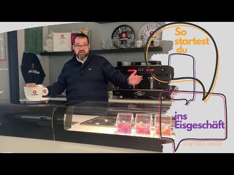 Der einfache, schnelle Einstieg in das Eisgeschäft - STARTUP-Theke für jede Eisdiele - Fontana Group