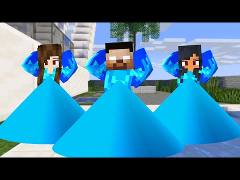 MONSTER SCHOOL : CHICKEN WING MEME ICE APHMAU, JULIA, HEROBRINE PRINCESS - MINECRAFT ANIMATION