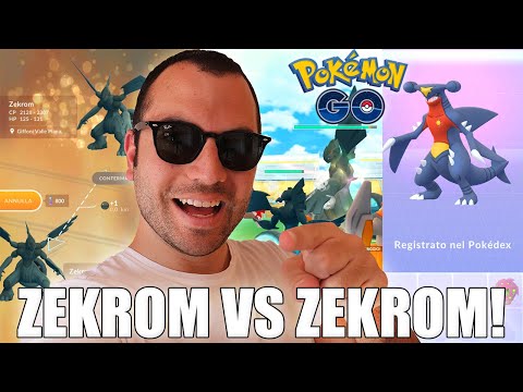 MAXO ZEKROM E SCONFIGGO ZEKROM, DURANTE L'ORA LEGGENDARIA DI ZEKROM! - Pokémon GO
