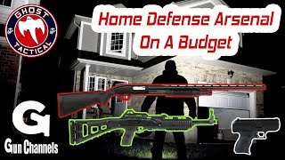 3-Gun Home Defense Arsenal on a Tight Budget:  On Location at Heber Gun