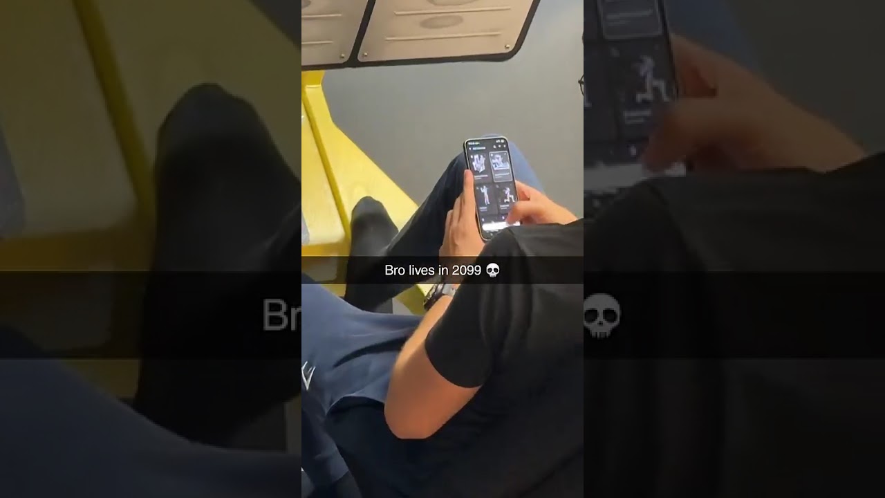 Bro lives in 2099 💀