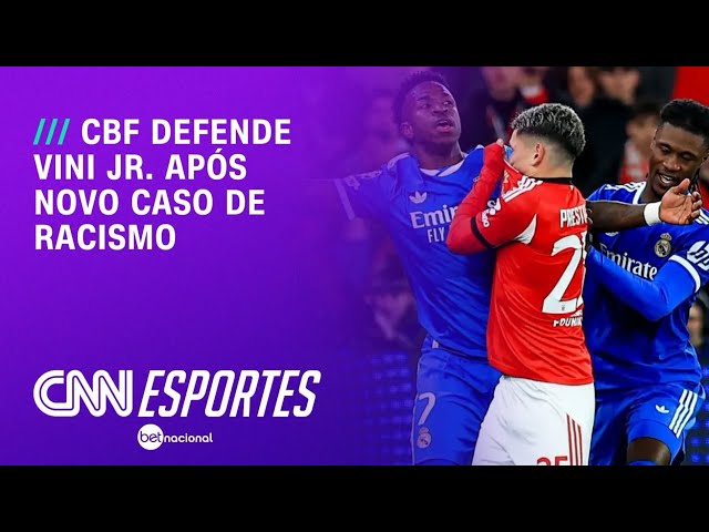 CBF defende Vini Jr. após novo caso de racismo: “Temos orgulho de você” | CNN NOVO DIA
