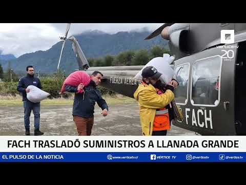 FACh traslada 2,7 toneladas de alimento para animales a zona aislada de Cochamó