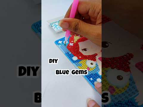 Ye Gem Art To Badi Mazedar hai ✨️  #diy #craft #art #gemstone