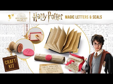 Harry Potter: Magic Letters & Seals Craft Kit