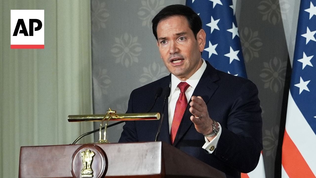 Video | Rubio expects Trump to make further announcement after 'progress' on Iran deal