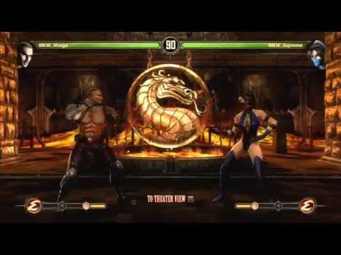 MK9 MKW's Koth with Supreme, Visage and THUNDERONE! Mortal Kombat 9 Tournament 2014