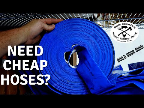 DIY Quick Connect Water Hose Fittings For Harbor Freight Trash Pump Irrigation