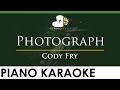 Cody Fry - Photograph - LOWER Key (Piano Karaoke Instrumental)