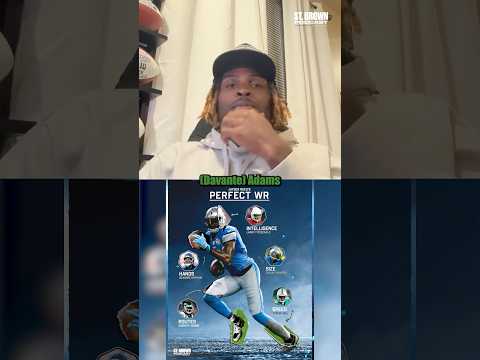 Jayden Reed builds his perfect wide receiver 🏈