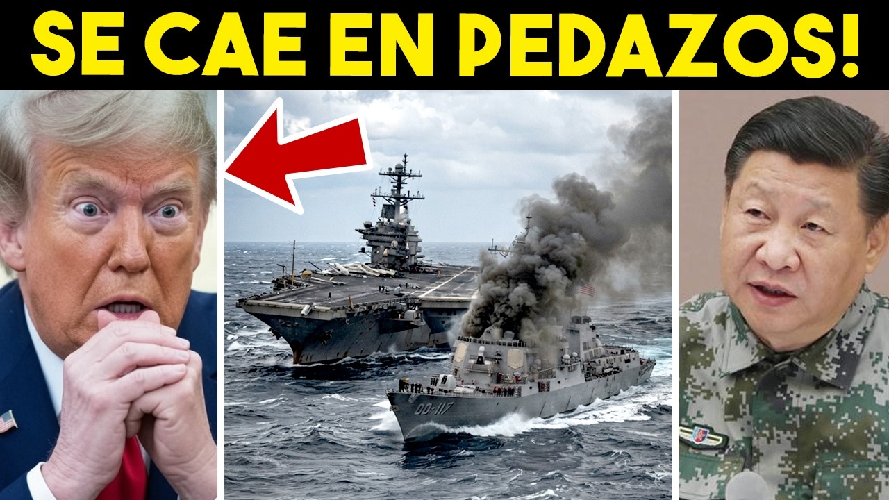 Ultima hora! BUQUE DE EEUU CAE FRENTE A CHINA, Trump en pánico. Andrés López pesadilla para EU
