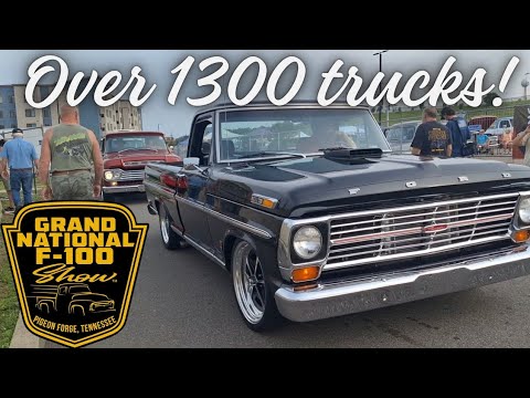 2025 Grand National F100 Show in Pigeon Forge Tennessee (outdoor show & shine) PART 1!!!
