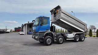 Mercedes-Benz AROCS 4145 / 8X8 / WYWROTKA TYLNOZSYPOWA / KH-KIPPER 6 M / AUTOM
