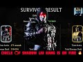 FW Survivor Mode Fatal Tower Battle Gameplay Circle ️f Shadow Liu Kang MK Mobile 25