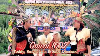 Download lagu Gawai 1602 - Embat Lala, Toddy & Saba Dimsond (MTV ) mp3