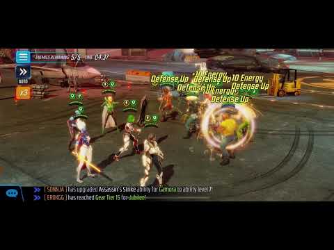Infinity watch + Kestrel vs hfh - alliance war - Marvel Strike Force