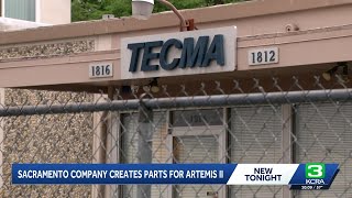 Sacramento company contributes to Artemis II moon mission