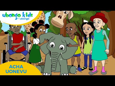 Acha UONEVU! | Darasani na Ubongo Kids | Katuni za Watoto Kiswahili