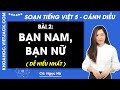 Giải sgk Tiếng Việt lớp 5 Bài 2: Bạn nam bạn nữ