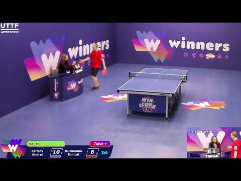 WINners CUP table 1 04.01  Zaitsev Andrei - Kuzmenko Dmitrii  21:30