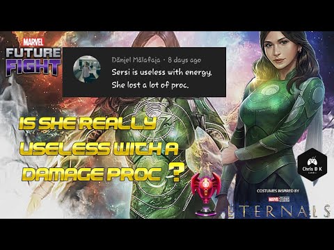 Character Showcase: Sersi | Marvel Future Fight