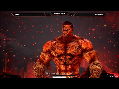 Tekken 7 @ANDBOX PC Monthly #2 - Reno vs Aedando [4K/60fps]