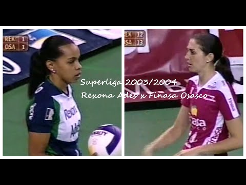 Superliga 2003/2004 - Rexona Ades x Finasa Osasco (Semi final jogo 4) - Vôlei Feminino
