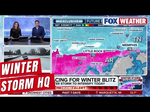 Potentially Historic Storm Kicks Off In Southern Plains Today Bringing Massive Impacts Of Ice, Snow