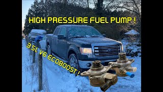 How to: change the high pressure fuel pump of a Ford F150 3.5 V6 Ecoboost Turbo from 2013