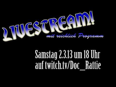 Livesstream - Samstag der 02.03.13 um 18Uhr!!