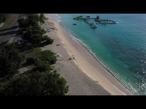 Darkwood Beach, Antigua (Drone Circle) (2021)