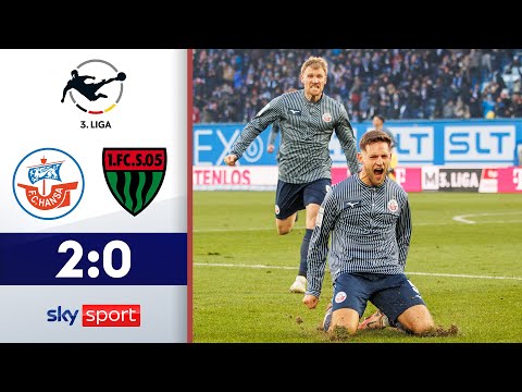 Rostock bleibt oben dran! | Hansa Rostock - 1. FC Schweinfurt | Highlights - 3. Liga 2025/26