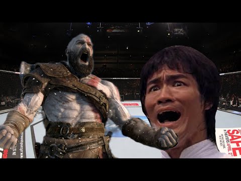 UFC4 Bruce Lee vs. Kratos EA Sports UFC 4
