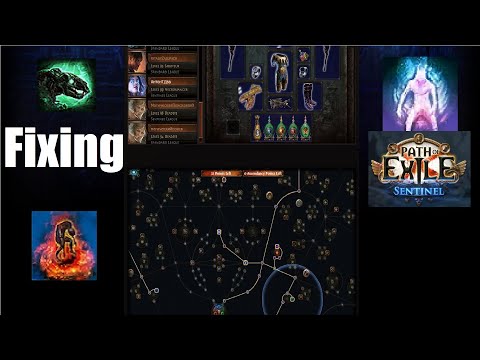 Path of Exile 3.18: FIXING TWITCH STREAMERS MINION BUILD IN Sentinel League - 1045