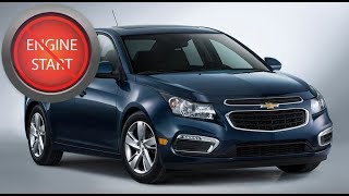 Open and Start a pre-2017 push-button start Chevrolet Cruze with a dead key fob battery.