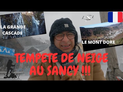 Sous la neige au Mont Dore