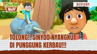 Download lagu PAK YAI!! TOLONG!!! SINYO DIBAWA KABUR SAMA KERBAU!! | BestCut Santri Boy Eps 32 (2/3) mp3