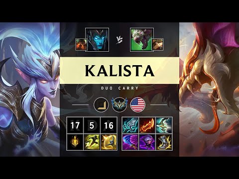 Kalista ADC vs Twitch - NA Challenger Patch 25.14
