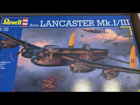 Revell Lancaster 1/72 - Unboxing