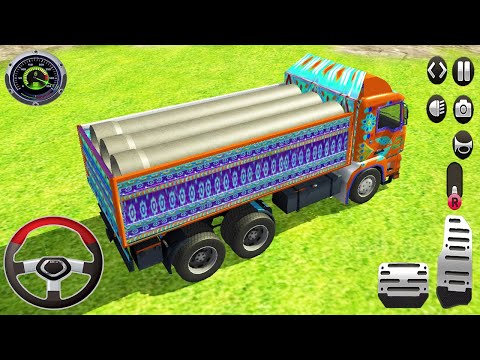 Real Indian Cargo Truck Simulator - Android Gameplay #6