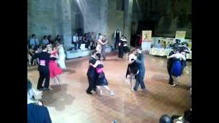 Csongor Kicsi y Laura Iaru (couple nr. 103) Preliminary Ronda European Tango Championship 2014
