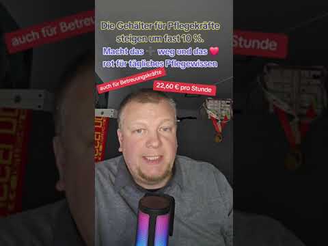 Die Gehälter für Pflegekräfte steigen