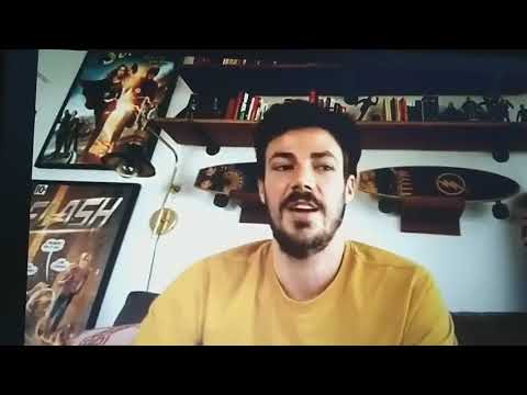 Grant Gustin Says Melissa Benoist & Chris Wood's Household is like a Musical