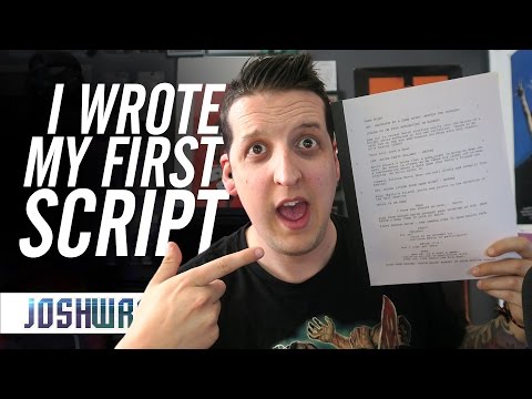 I wrote my first movie script - Channel Update for April