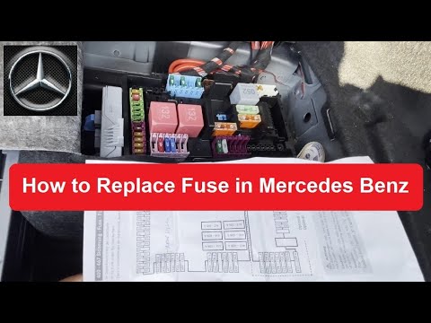 How to Replace Fuse in Mercedes Benz - Replacing Cigarette Lighter Fuse in C-class and E-class