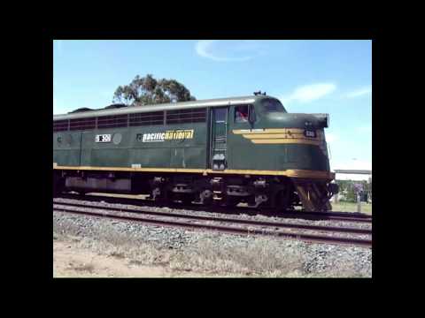 Steamrail tour from Wycheproof with vintage diesel S301 - 12/10/2008